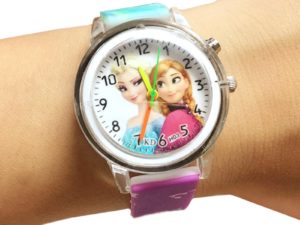 Montre fille La Reine des Neiges bleue | Montre Disney