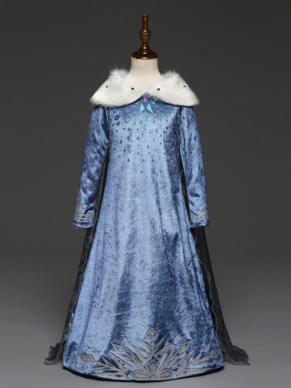 Robe longue Elsa Reine des Neiges