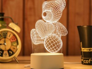 Veilleuse LED design Ours