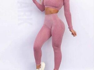 Vêtement yoga femme couleur rose