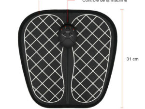 Dimensions du masseur de pied