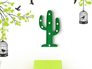 Lampe Cactus - Veilleuse enfant - Luminaire chambre
