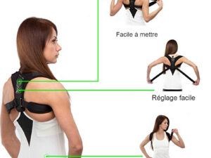 Redresse dos facile à porter (pour femme)