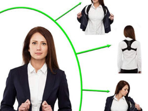 Correcteur de posture dos - Se porte sous les vêtements