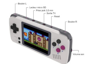 Fonctionnalités console de jeux PocketGo