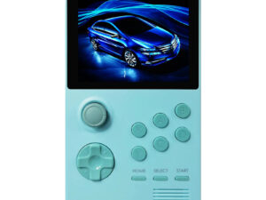 Console de jeu portable bleu