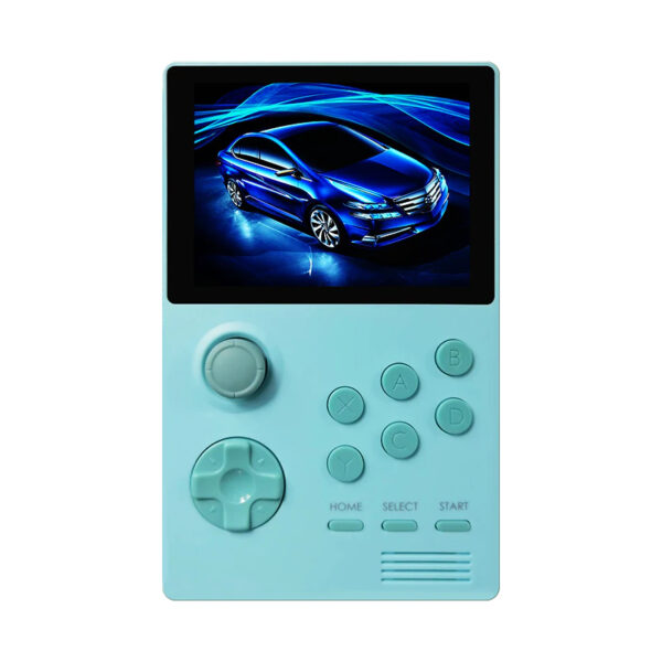 Console de jeu portable bleu