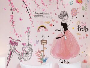 Stickers muraux pour chambre enfant fille