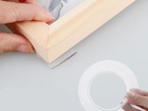 Ruban adhésif magique double face pour coller des photos, tableaux