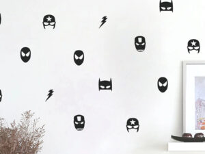 Sticker mural Super-héros - Déco chambre garçon
