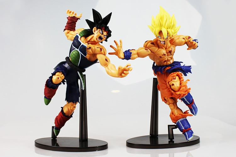 Figurine Dragon Ball Z - Son Goku Super Saiyan / Bardock