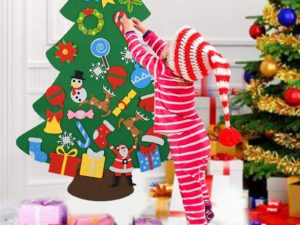 Arbre de Noël en feutrine pour les enfants