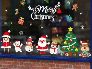 Stickers muraux motifs de Noël