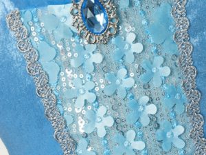 Diamant et paillettes de la robe Cendrillon
