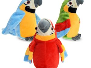 Peluche perroquet qui parle - Jouet pour enfant