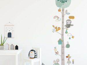 Toise murale stickers pour enfant - Décoration chambre