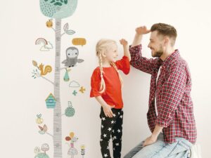 Toise enfant à coller sur le mur