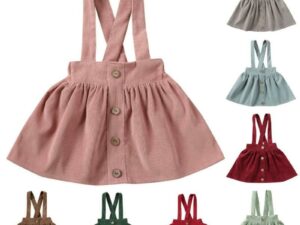 Jupe à bretelles pour filles - Jupe Candy