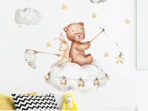 Sticker mural dessin enfant chambre enfant