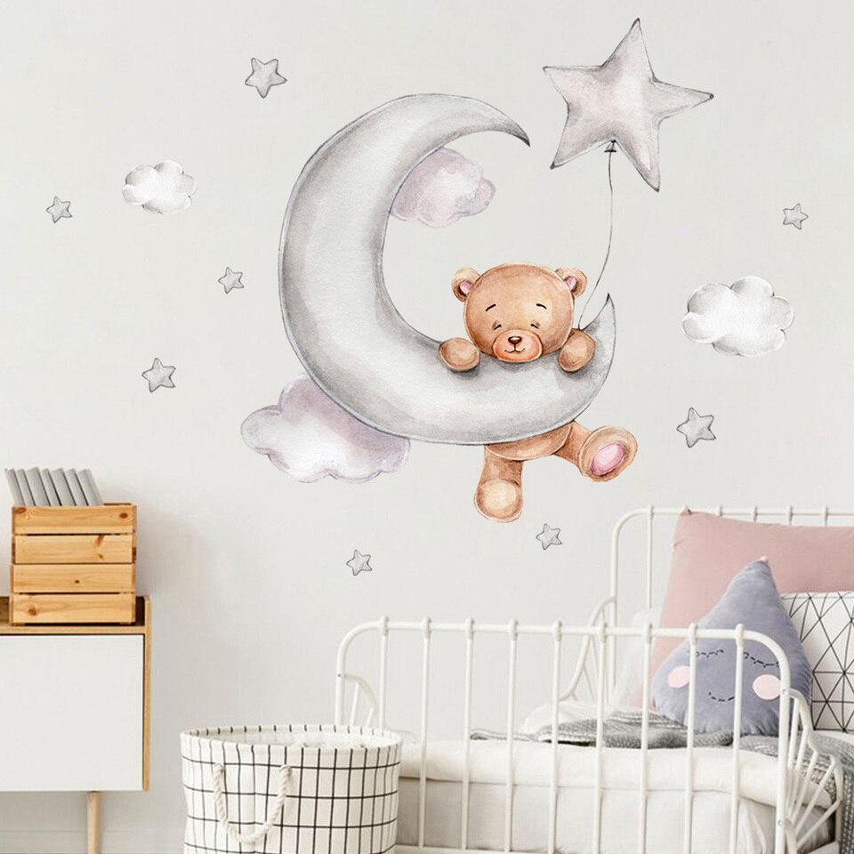 Stickers Chambre bébé Papillon - Autocollant muraux et deco