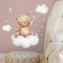 Sticker mural Ourson dans les Nuages - Déco chambre enfant