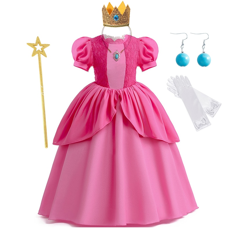 Costume d'enfants Déguisement Enfant Fille Fille Robe de fête Robe