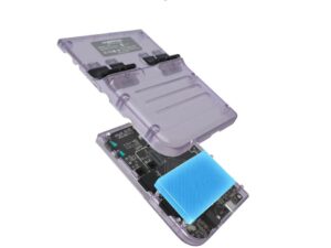 une batterie Li-polymère de 2100 mAh offrant jusqu'à 5 heures d'autonomie