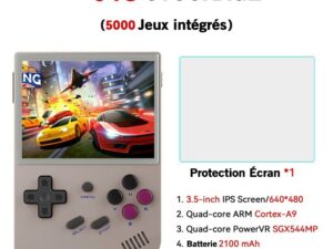 Console portable de jeux rétro 5000 jeux