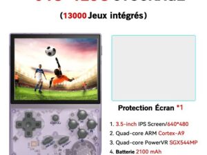 Console de jeux rétro, 13000 jeux intégrés