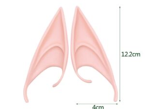 Paire d'oreilles Elfe en latex pour adulte