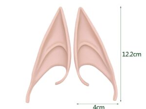 Paire d'oreilles Elfe en latex pour adulte