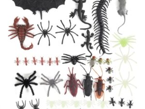 Insectes en plastique pour faire des pranks et pour Halloween