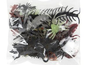 Sachet d'insectes en plastique pour faire des pranks et pour Halloween
