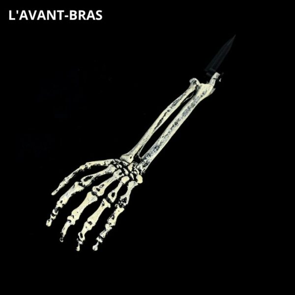 Squelette Halloween 165 Cm – Taille Réelle – Articulé – Plastique