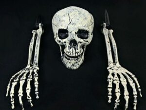 Squelette humain pour halloween