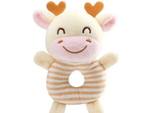 Hochet Peluche pour Bébé 0 à 24 mois - Hochet Renne