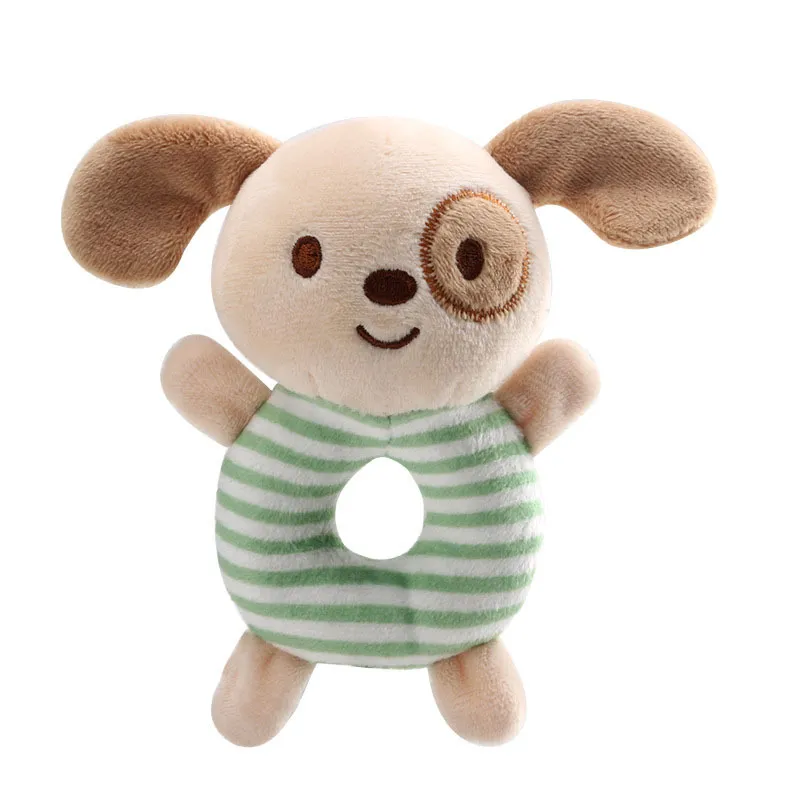 LEADSTAR Hochet Bébé, 2 Pièces Peluche Jouets Doux Sensorielles