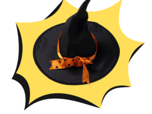 Chapeau de sorcière déguisement pour fille