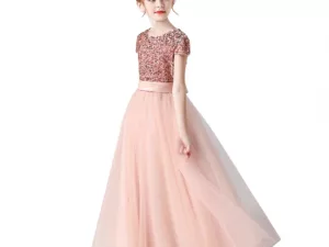 Robe demoiselle d'honneur rose