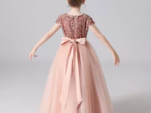 Robe demoiselle d'honneur rose