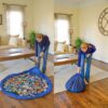 Tapis de jeu transformable en sac de rangement de jouets