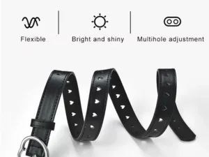 Ceinture flexible et élastique pour fille