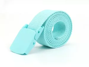 Ceinture pour enfant, fille ou garçon, couleur bleu ciel