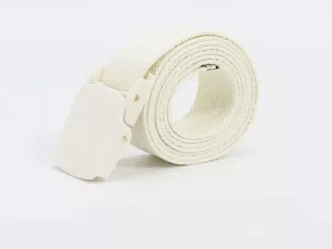 Ceinture pour enfant, fille ou garçon, couleur crème