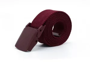 Ceinture pour enfant, fille ou garçon, couleur bordeaux