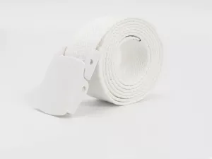 Ceinture blanche pour enfant, fille ou garçon