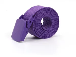 Ceinture pour enfant, fille ou garçon, couleur violet