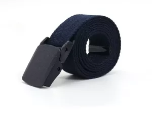 Ceinture pour enfant, fille ou garçon, couleur bleu foncé