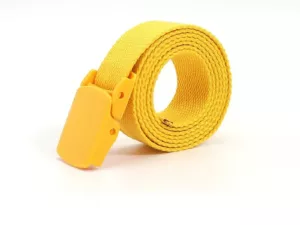 Ceinture jaune pour enfant, fille ou garçon