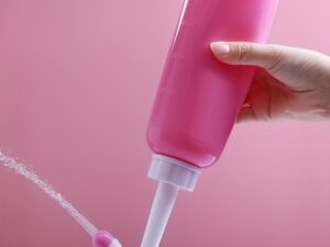 Solution hygiène féminine portable - Jet apaisant bidet manuel